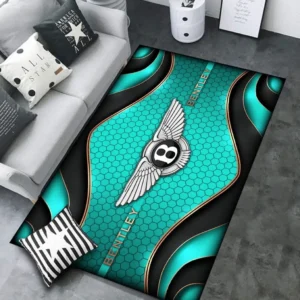 Bentley Rug Carpet For Home Decor, Gift For Bentley Lovers CAR189032125557 - Cyan