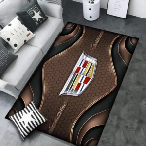 Cadillac Rug Carpet For Home Decor, Gift For Cadillac Lovers CAR189032125561 - Brown