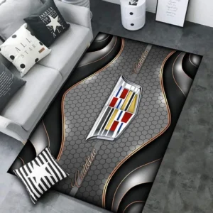 Cadillac Rug Carpet For Home Decor, Gift For Cadillac Lovers CAR189032125561 - Gray