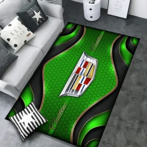 Cadillac Rug Carpet For Home Decor, Gift For Cadillac Lovers CAR189032125561 - Green