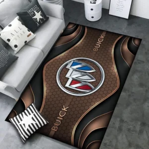 Buick Rug Carpet For Home Decor, Gift For Buick Lovers CAR189032125562 - Brown