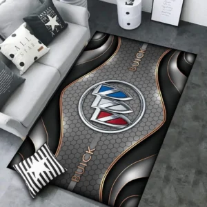 Buick Rug Carpet For Home Decor, Gift For Buick Lovers CAR189032125562 - Gray
