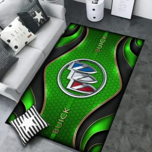 Buick Rug Carpet For Home Decor, Gift For Buick Lovers CAR189032125562 - Green