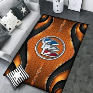 Buick Rug Carpet For Home Decor, Gift For Buick Lovers CAR189032125562 - Orange