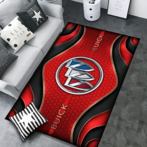 Buick Rug Carpet For Home Decor, Gift For Buick Lovers CAR189032125562 - Red