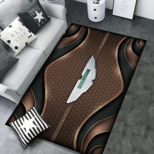Aston Martin Rug Carpet For Home Decor, Gift For Aston Martin Lovers CAR189032125569 - Brown