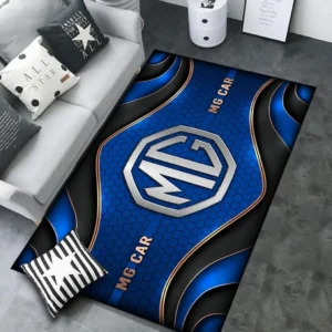 MG Rug Carpet For Home Decor, Gift For MG Lovers CAR189032125574 - Blue