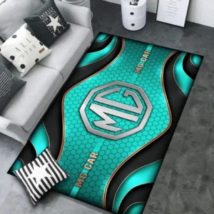 MG Rug Carpet For Home Decor, Gift For MG Lovers CAR189032125574 - Cyan