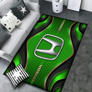 Honda Rug Carpet For Home Decor, Gift For Honda Lovers CAR189032125575 - Green