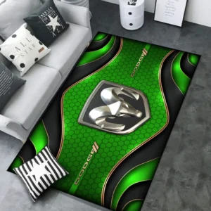 Dodge Rug Carpet For Home Decor, Gift For Dodge Lovers CAR189032125576 - Green