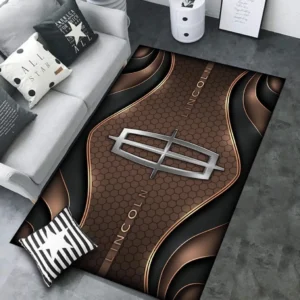 Lincoln Rug Carpet For Home Decor, Gift For Lincoln Lovers CAR189032125580 - Brown