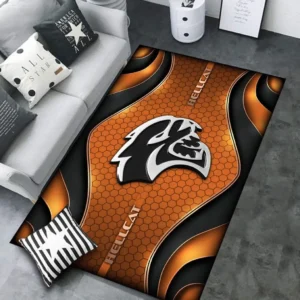 Hellcat Rug Carpet For Home Decor, Gift For Hellcat Lovers CAR189032125591 - Orange