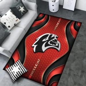 Hellcat Rug Carpet For Home Decor, Gift For Hellcat Lovers CAR189032125591 - Red