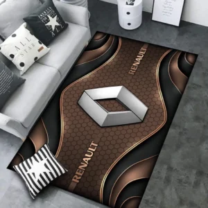 Renault Rug Carpet For Home Decor, Gift For Renault Lovers CAR189032125592 - Brown