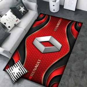 Renault Rug Carpet For Home Decor, Gift For Renault Lovers CAR189032125592 - Red