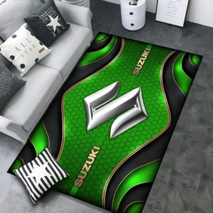 Suzuki Rug Carpet For Home Decor, Gift For Suzuki Lovers CAR189032125593 - Green