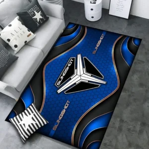 Polaris Slingshot Rug Carpet For Home Decor, Gift For Polaris Slingshot Lovers CAR189032125602 - Blue