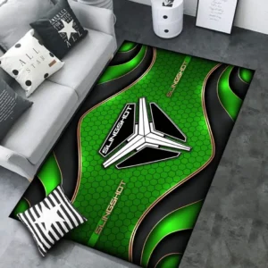 Polaris Slingshot Rug Carpet For Home Decor, Gift For Polaris Slingshot Lovers CAR189032125602 - Green