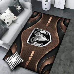 Ram truck Rug Carpet For Home Decor, Gift For Ram truck Lovers CAR189032125603 - Brown