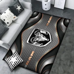 Ram truck Rug Carpet For Home Decor, Gift For Ram truck Lovers CAR189032125603 - Gray