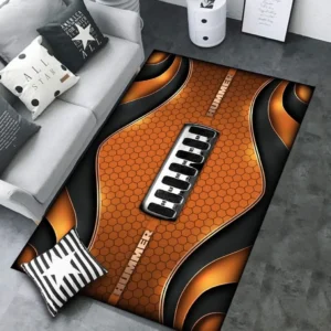 Hummer Rug Carpet For Home Decor, Gift For Hummer Lovers CAR189032125604 - Orange