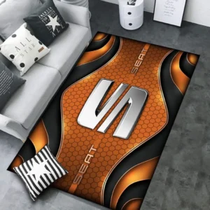 Seat Rug Carpet For Home Decor, Gift For Seat Lovers CAR189032125605 - Orange