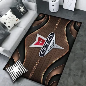 Pontiac GTO Rug Carpet For Home Decor, Gift For Pontiac GTO Lovers CAR189032125607 - Brown
