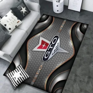 Pontiac GTO Rug Carpet For Home Decor, Gift For Pontiac GTO Lovers CAR189032125607 - Gray