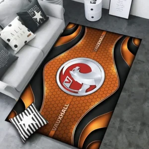 Vauxhall Rug Carpet For Home Decor, Gift For Vauxhall Lovers CAR189032125612 - Orange