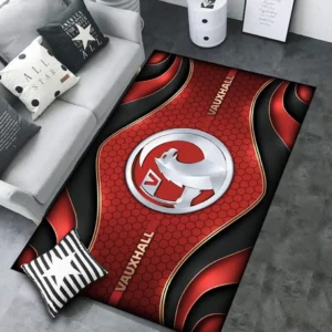 Vauxhall Rug Carpet For Home Decor, Gift For Vauxhall Lovers CAR189032125612 - Red