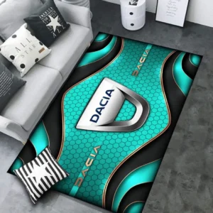 Dacia Rug Carpet For Home Decor, Gift For Dacia Lovers CAR189032125614 - Cyan