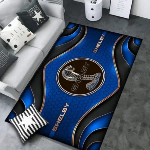 Shelby Rug Carpet For Home Decor, Gift For Shelby Lovers CAR189032125616 - Blue