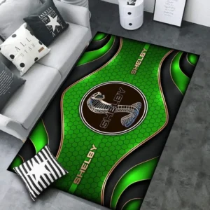 Shelby Rug Carpet For Home Decor, Gift For Shelby Lovers CAR189032125616 - Green