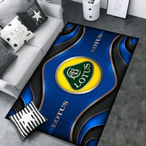 Lotus Car Rug Carpet For Home Decor, Gift For Lotus Car Lovers CAR189032125617 - Blue