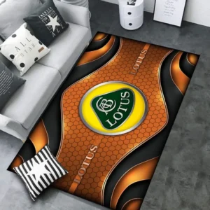 Lotus Car Rug Carpet For Home Decor, Gift For Lotus Car Lovers CAR189032125617 - Orange