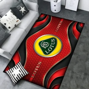 Lotus Car Rug Carpet For Home Decor, Gift For Lotus Car Lovers CAR189032125617 - Red