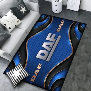 DAF Rug Carpet For Home Decor, Gift For DAF Lovers CAR189032125618 - Blue