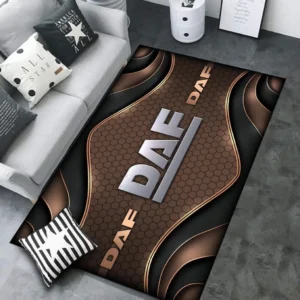 DAF Rug Carpet For Home Decor, Gift For DAF Lovers CAR189032125618 - Brown