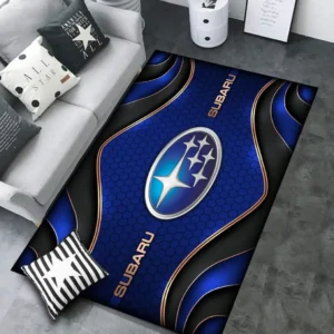Subaru Rug Carpet For Home Decor, Gift For Subaru Lovers CAR189032125624 - Blue
