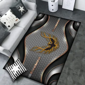 Firebird Pontiac Rug Carpet For Home Decor, Gift For Firebird Pontiac Lovers CAR189032125628 - Gray