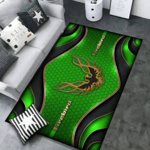 Firebird Pontiac Rug Carpet For Home Decor, Gift For Firebird Pontiac Lovers CAR189032125628 - Green