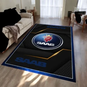 Saab Automobile Rug, Living Room Decor Ideas For Saab Automobile Fan CAR300031425268