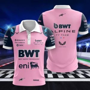 Alpine F1 Polo Shirt, All Over Print Polo Shirt CAR418050925669