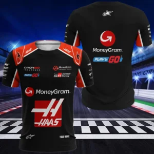 Haas F1 T-Shirt, All Over Print T-Shirt CAR418050925670