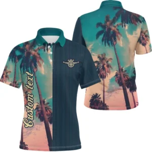 Daf Vintage Polo Shirt Palm Custom, All Over Print Car Polo Shirt CAR431041625370