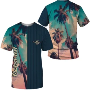 Daf Vintage T-Shirt Palm Custom, All Over Print Car Shirt CAR431041625370