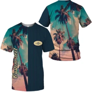 Polaris Vintage T-Shirt Palm Custom, All Over Print Car Shirt CAR431041625425