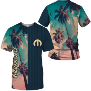 Mopar Vintage T-Shirt Palm Custom, All Over Print Car Shirt CAR431041625435