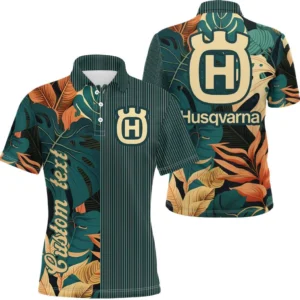 Husqvarna Vintage Polo Shirt Custom All Over Print CAR434041725273