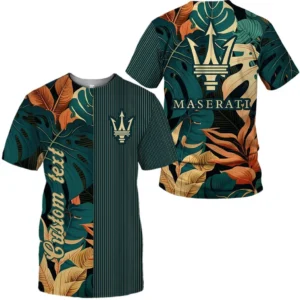 Maserati Vintage T-Shirt Custom All Over Print CAR434041725291